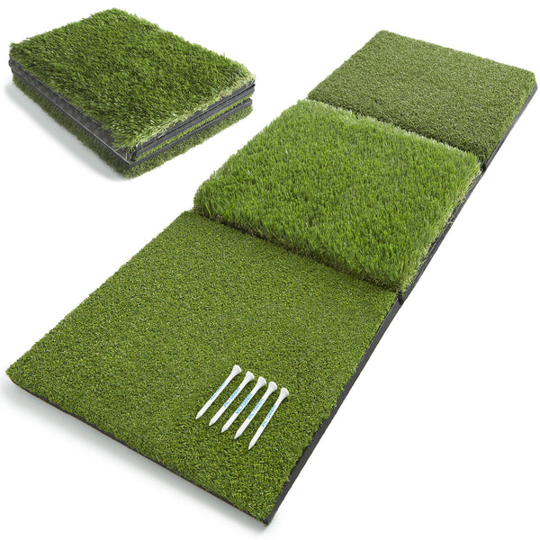 Golf Mat – Improve Your Golf Practice With a 3-in-1 Mat - Victorem