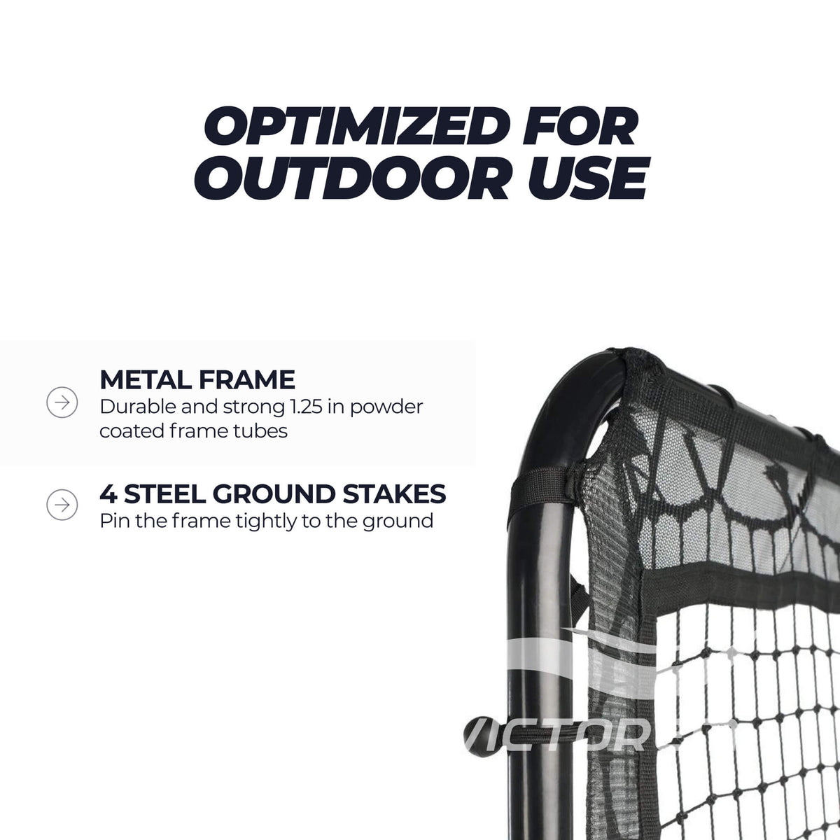 lacrosse rebounder for outdoor use