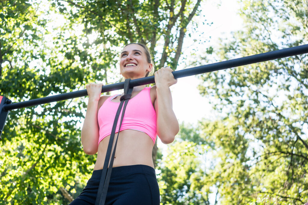 Upper-Lower Split Workout With Resistance Bands
