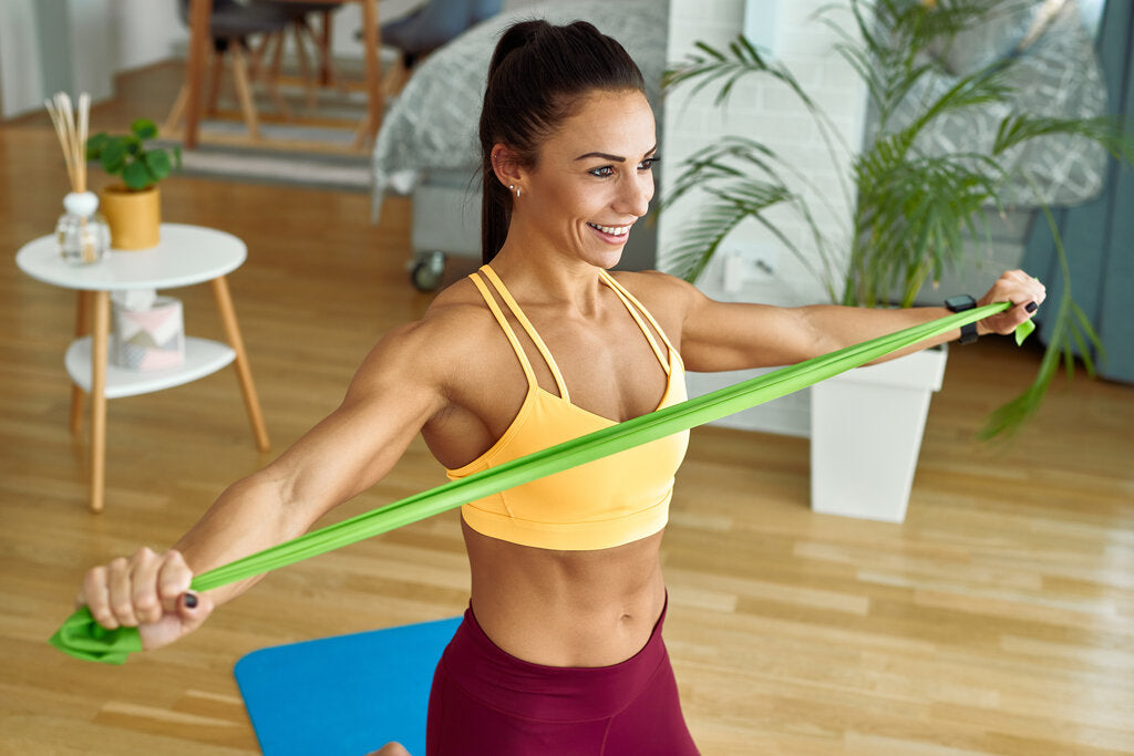 Resistance Band Bicep Workout